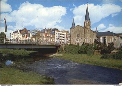 72491315 Bad Neuenahr-Ahrweiler Brueckenpartie mit Kirche Bad Neuenahr-Ahrweiler