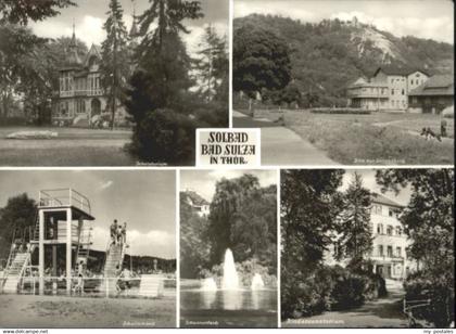 70880929 Bad Salzungen Bad Salzungen Schwimmbad Schwanenteich Kinder Sanatorium