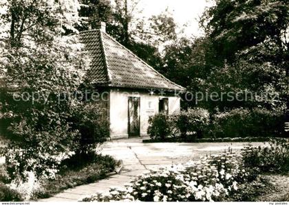 72964430 Bad Tennstedt Goethehaeuschen erbaut 1812 als Badehaus Bad Tennstedt