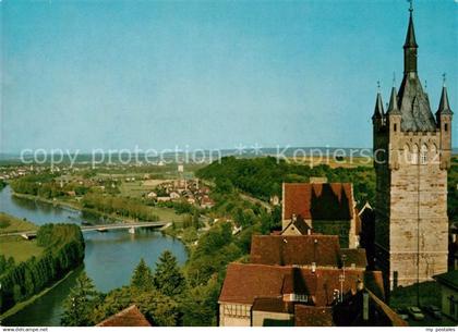 73179908 Wimpfen Bad Blauen Turm Neckarbruecke Wimpfen Bad