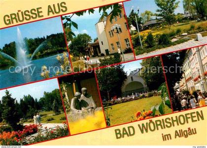 72865533 Bad Woerishofen Fontaene Kurhaus Parkanlage Pavillon  Bad Woerishofen