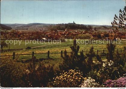 72524324 Wuennenberg Panorama Blick auf Ober und Unterstadt Kneipp Luftkurort Ba