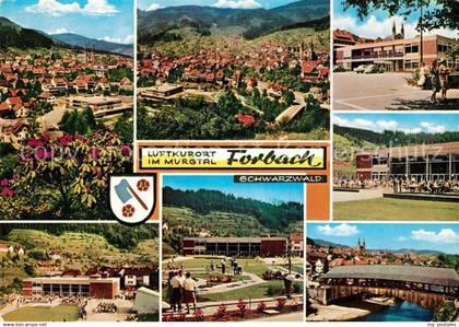 73231087 Forbach Baden Panoramen Parkanlagen Forbach Baden