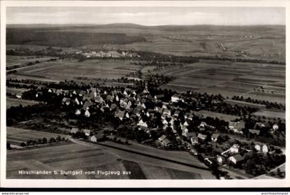 CPA Hirschlanden Ditzingen in Württemberg, Fliegeraufnahme