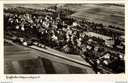 CPA Hirschlanden Ditzingen in Württemberg, Fliegeraufnahme