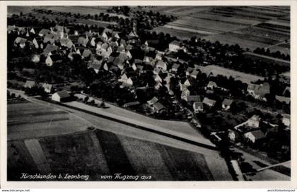 CPA Hirschlanden Ditzingen in Württemberg, Fliegeraufnahme