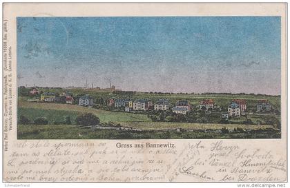 Luna Litho AK Bannewitz Marienschacht a Welschhufe Hänichen Rippien Cunnersdorf Boderitz Dresden Kleinnaundorf Gittersee