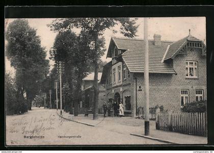 AK Bargteheide, Passanten in der Hamburgertsrasse