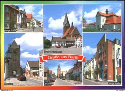 70113709 Barth Barth Marktplatz Kirche Tor