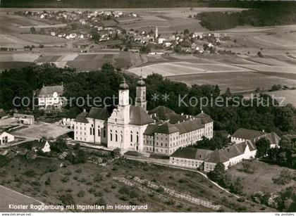 72980725 Ingstetten Neu-Ulm Kloster Roggenburg Fliegeraufnahme