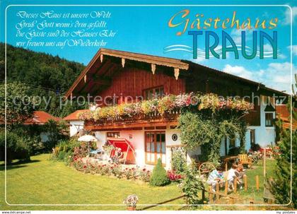 73204391 Hammer Siegsdorf Gaestehaus Traun Garten Hammer Siegsdorf