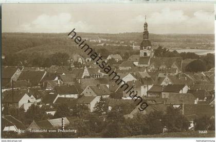 Belzig - Teilansicht - Foto-Ansichtskarte - Verlag Emil Balzer Belzig