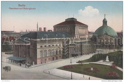 BERLIJN / BERLIN / OPERNHAUS UND HEDWIGKIRCHE