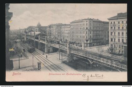 BERLIN  BÜLOWSTRASSE MIT HOCHBANSTATION