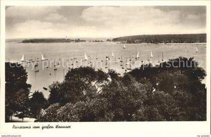 Wannsee Panorama grosser Wannsee