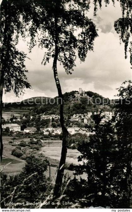 73212597 Biedenkopf Durchblick zum Schloss Biedenkopf