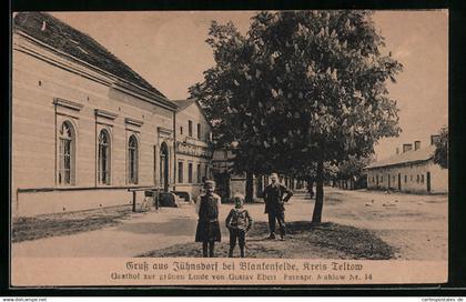 AK Jühnsdorf b. Blankenfelde, Gasthof zur grünen Linde