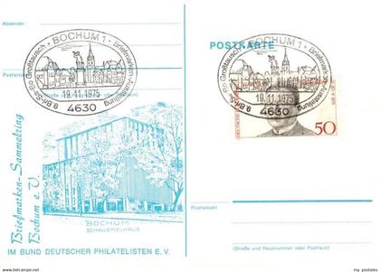 73921101 Bochum Briefmarken Sammelring Bochum