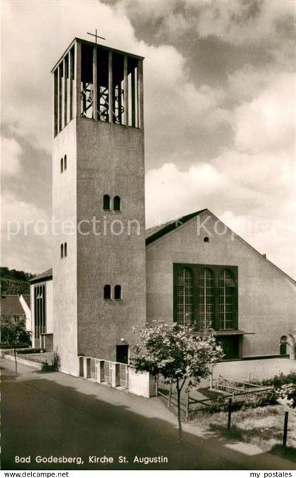 43027085 Bad Godesberg Kirche St Augustin