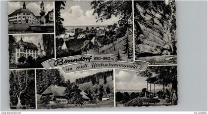 70747113 Bonndorf Schwarzwald Bonndorf Rathaus Brunnen Schloss Gasthaus Sommerau