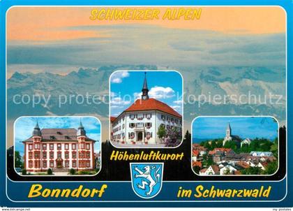 73271793 Bonndorf Schwarzwald Schloss Rathaus Kirche Bonndorf Schwarzwald