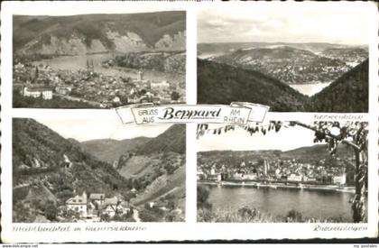 70079554 Boppard Rhein Boppard Rhein Anlagen Bahn x 1957 Boppard