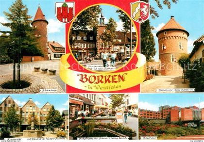 73231506 Borken Westfalen Marktplatz Alte Rathaus Kreishaus Borken Westfalen