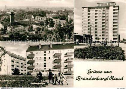 72920523 Brandenburg Havel Hochhaus Neubausiedlung Brandenburg