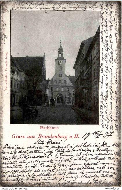 Gruss aus Brandenburg - Rathhaus