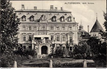 CPA Altdöbern in der Niederlausitz, Gräfliches Schloss