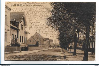 V2395-032/ Altdöbern  Bahnhofstraße AK 1909