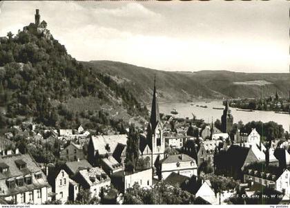 70090844 Braubach Rhein Braubach Burg x 1956