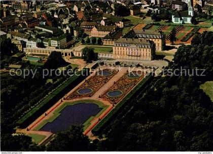 73204023 Bruehl Rheinland Schloss Augustusburg Fliegeraufnahme Bruehl Rheinland