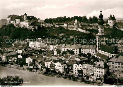 72773320 Burghausen Salzach Fliegeraufnahme Burghausen