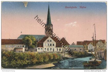 Buxtehude - Hafen - Verlag M. Glückstadt & Münden Hamburg