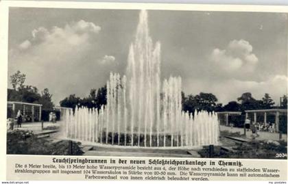 70633658 Chemnitz Chemnitz Leuchtspringbrunnen * Chemnitz