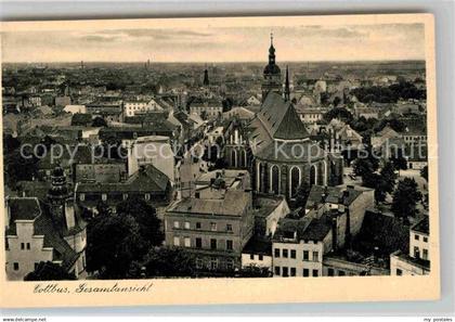 42671016 Cottbus Gesamtansicht mit Kirche Cottbus