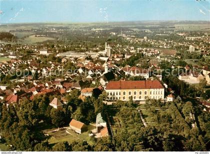 73647257 Dachau Stadtpanorama mit Schloss Fliegeraufnahme Dachau