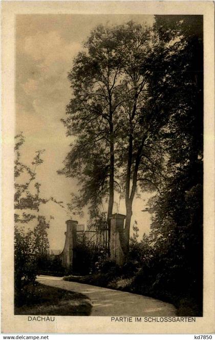 Dachau - Partie im Schlossgarten