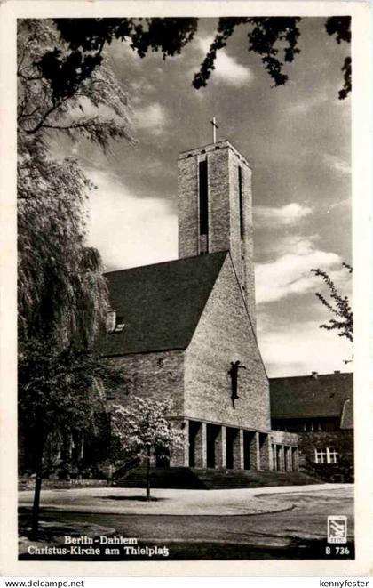 Berlin-Dahlem, Christus-Kirche am Thielplatz