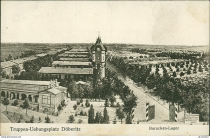 Ansichtskarte Dallgow-Döberitz Baracken-Lager, Truppenübungsplatz g1916