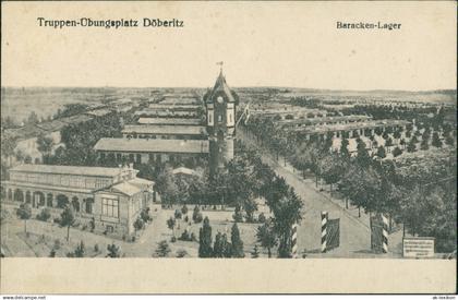 Ansichtskarte Dallgow-Döberitz Truppenübungsplatz - Baracken-Lager 1922