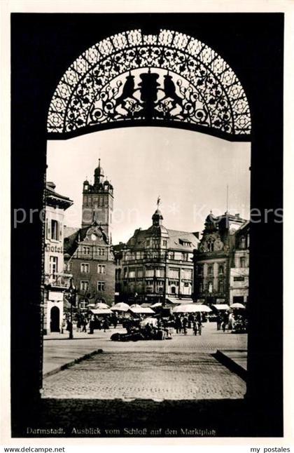 73151681 Darmstadt Schloss Marktplatz Darmstadt