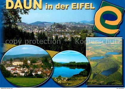 73180633 Daun Eifel Panoramen Dreiblick Maare Daun Eifel