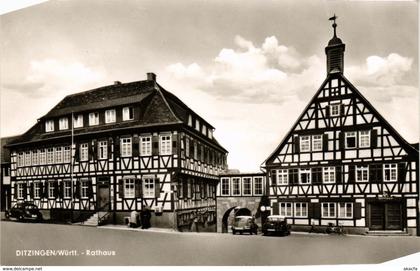 CPA AK Ditzingen Rathaus GERMANY (932175)