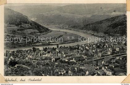 43149304 Eberbach Neckar Neckartal Panorama Eberbach