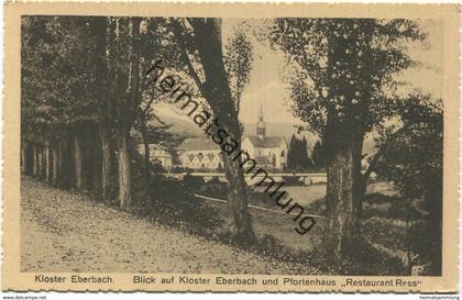 Eberbach - Blick auf Kloster Eberbach