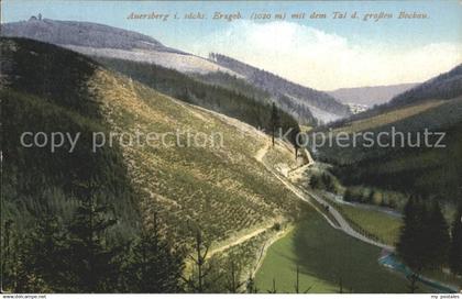 Auersberg Wildenthal mit dem Tal der grossen Bockau