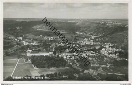 Eichstätt vom Flugzeug aus - Fliegeraufnahme - Foto-AK - verlag P. Seitz & M. Daentler Eichstätt