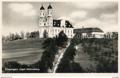 43135414 Ellwangen Jagst Schoenenberg Kirche Ellwangen